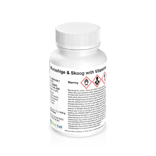 [PCT-MSM5L] Murashige & Skoog (MS) Basal Medium w/ Vitamins